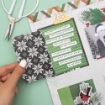 Picture of American Crafts Vicki Boutin Chipboard Stickers Αυτοκόλλητα -  Evergreen & Holly, Icons & Phrases, 65τεμ.