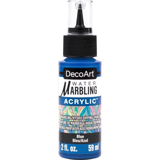 Picture of DecoArt Water Marbling Paint Χρώμα Μαρμαρογραφίας 59ml - Blue