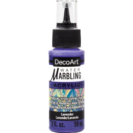 Picture of DecoArt Water Marbling Paint – Χρώμα Μαρμαρογραφίας, Lavender 59ml