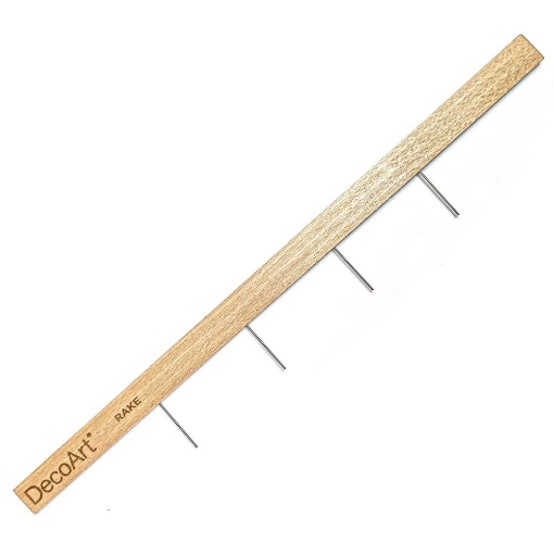 Picture of DecoArt Water Marbling Rake - Χτένα Μαρμαρογραφίας, Αραιή