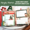 Picture of Μάθημα-in-a-Box: Simple Stories Baking Spirits Bright Recipe Binder Project Kit