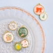 Picture of Crate Paper Epoxy Charms Φυλακτά - Mittens & Mistletoe, 10τεμ.