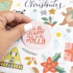 Picture of Crate Paper Cardstock Αυτοκόλλητα 6'' x 12'' - Mittens & Mistletoe, 99τεμ.