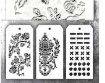 Picture of Tim Holtz Mini Layered Στενσιλ Σετ - Thorned Markings Crest Set  53, 3 τεμ.