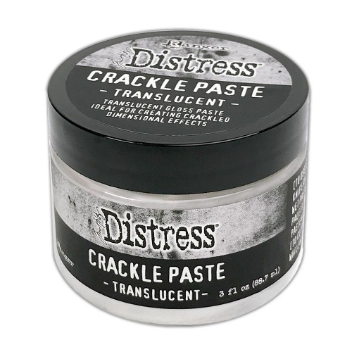 Picture of Tim Holtz Distress Crackle Paste – Translucent – Διάφανη Πάστα Κρακελέ για Ρωγμές, Vintage & Mixed Media Εφέ