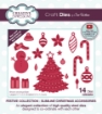 Picture of Creative Expressions Craft Μήτρες Κοπής Από την Sue Wilson - Slimline Christmas Accessories, 14τεμ.