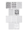 Picture of Dina Wakley Media Collage Tissue Paper - Ριζόχαρτο για Κολάζ  - Backgrounds, 20τεμ.