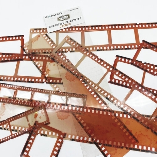 Picture of 49 And Market Vintage Bits Essential Filmstrips  Διακοσμητικά Φιλμ - Citrus, 11τεμ.