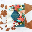 Picture of Spellbinders Glimmer Hot Foil Plate - Μήτρες Χρυσοτυπίας - Glimmer Greetings, Crossed Lines Card Front, 2τεμ.
