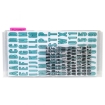Picture of Totally Tiffany Kiwi Lane Θήκες Αποθήκευσης 6'' x 12.5'' - Μία Τσέπη, 4τεμ.