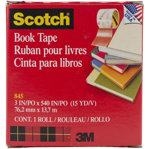 Picture of Scotch Book Tape - Ταινία Επιδιόρθωσης Βιβλίων, 13.7m