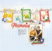 Picture of Pinkfresh Studio Premium Dye Cube Ink Pads Σετ Μελάνια - Heartbeat, 4τεμ.