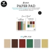 Picture of Studio Light Μονόχρωμο Glitter Cardstock - Essentials, Vintage Christmas, 24τεμ.