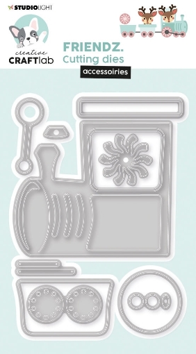 Picture of Studio Light Friendz Μήτρες Κοπής - North Pole  Express Accessories, 10τεμ.