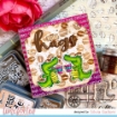 Picture of Time For Tea Designs Στένσιλ 6"x6"- Coffee Beans