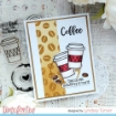 Picture of Time For Tea Designs Στένσιλ 6"x6"- Coffee Beans