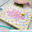 Picture of Time For Tea Designs Στένσιλ  6"x6"- Confetti