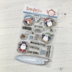 Picture of Time For Tea Designs Διάφανες Σφραγίδες - Skating By Penguins, 22τεμ. 