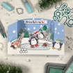Picture of Time For Tea Designs Διάφανες Σφραγίδες - Skating By Penguins, 22τεμ. 