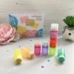 Picture of Time For Tea Designs Stackable Rainbow Blender Brushes - Μινι Πινέλα Δακτύλου  για Μίξεις, 8τεμ.