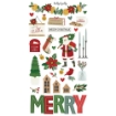 Picture of Simple Stories Αυτοκόλλητα Chipboard 6" X 12" - Hearth & Holiday, 30τεμ.