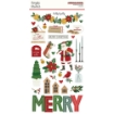 Picture of Simple Stories Αυτοκόλλητα Chipboard 6" X 12" - Hearth & Holiday, 30τεμ.