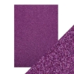 Picture of Tonic Studios Craft Perfect Glitter Cardstock A4 - Μονοχρωμο Χαρτόνι Γκλίτερ Nebula Purple, 5τεμ.
