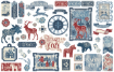 Picture of Graphic 45 Διακοσμητικά Εφήμερα - Let's Get Cozy, 44τεμ.
