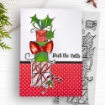 Picture of Polkadoodles Craft Διάφανες Σφραγίδες 3" x 6" - Piles of Presents, 6τεμ.