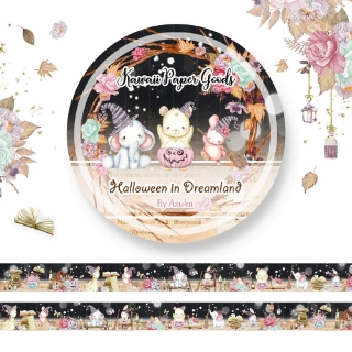 Picture of Memory Place Kawaii Washi Tape | Διακοσμητική Ταινία 15mm - Halloween in Dreamland
