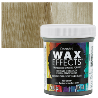 Picture of DecoArt WaxEffects Ακρυλικό Χρώμα 118 ml - Raw Umber 