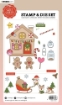 Picture of Studio Light Sweet Stories Σετ Σφραγίδες και Μήτρες Κοπής- Νr. 50, Gingerbread, 31 τεμ.