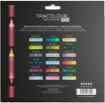 Picture of Spectrum Noir TriColour Brush Markers Μαρκαδόροι Οινοπνεύματος 3 σε 1 - Complete Collection, 18τεμ. (54 Χρώματα)