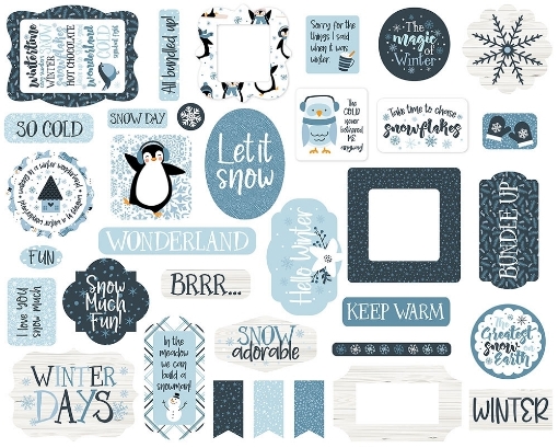 Picture of Echo Park Διακοσμητικά Die Cuts - The Magic Of Winter