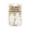 Picture of Tim Holtz Idea-Ology - Τρισδιάστατες Φιγούρες από Ρητίνη - Christmas Salvaged Santa and Snowman