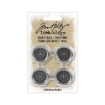 Picture of Tim Holtz Idea-Ology Metal Shape Seals Μεταλλικές Διακοσμητικές Σφραγίδες  - Christmas, 4τεμ.