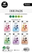 Picture of Studio Light Essentials Ink Pads - Μελάνια με Βάση το Νερό - Nr. 4, Shades Of Green, 5τεμ.