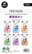 Picture of Studio Light Essentials Ink Pads - Μελάνια με Βάση το Νερό - Nr. 5, Shades Of Purple, 5τεμ.