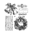 Picture of Tim Holtz Cling Stamps Set Σφραγίδες Rubber 7" x 8.5" - Department Store, 7τεμ