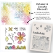 Picture of Polkadoodles Colour & Create 2-in-1 Στένσιλ - Funky Daisy Smile