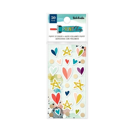 Picture of American Crafts Vicki Boutin Puffy Stickers | Puffy Αυτοκόλλητα - Print Shop