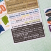 Picture of American Crafts Vicki Boutin Μπλοκ Αυτοκόλλητων - Print Shop, 238τεμ.