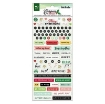 Picture of American Crafts Vicki Boutin Puffy Stickers Αυτοκόλλητα - Evergreen & Holly, 90τεμ.