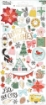 Picture of Crate Paper Cardstock Αυτοκόλλητα 6'' x 12'' - Mittens & Mistletoe, 99τεμ.