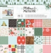 Picture of Crate Paper Μπλοκ Scrapbooking Μονής Όψης 12'' x 12'' - Mittens & Mistletoe
