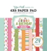 Picture of Echo Park Μπλοκ Scrapbooking  Διπλής Όψης 6"X6" - A Birthday Wish, Girl