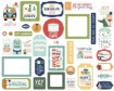 Picture of Echo Park Διακοσμητικά Εφήμερα - A Birthday Wish, Boy, Frames & Tags, 34τεμ.