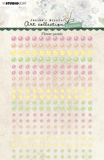Picture of Studio Light Jenine's Mindful Art Essentials Αυτοκόλλητες Διακοσμητικές Πέρλες - Flower Pastels, 60τεμ.