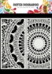 Picture of Dutch Doobadoo Mask Art Slimline Στένσιλ - Mandala, 2τεμ.