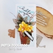 Picture of Dutch Doobadoo Mask Art Slimline Στένσιλ - Clouds, 2τεμ.